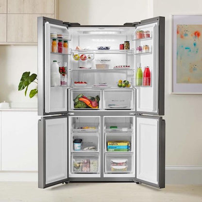 Haier HTF-540DGG7 Four Doors Refrigerator Gray Glass Door 636L