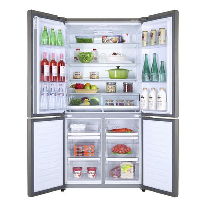 Haier HTF-610DM7 Four Doors Refrigerator Stainless Steel 716L