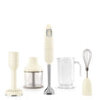 Smeg HBF22CREU Hand Blender with Accessories Cream Tritan