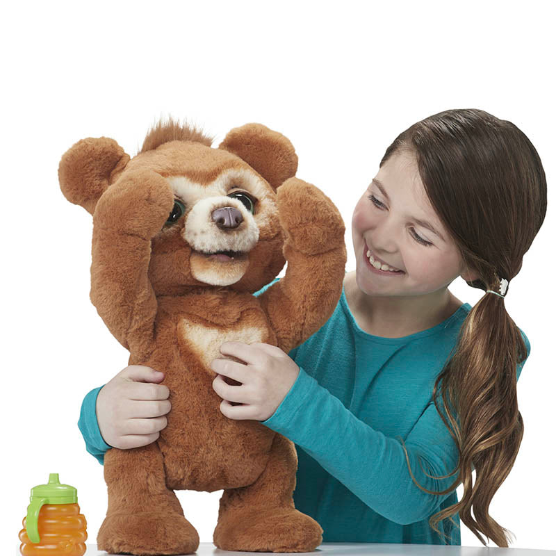 FurReal Cubby the Curious Bear Interactive Plush Toy