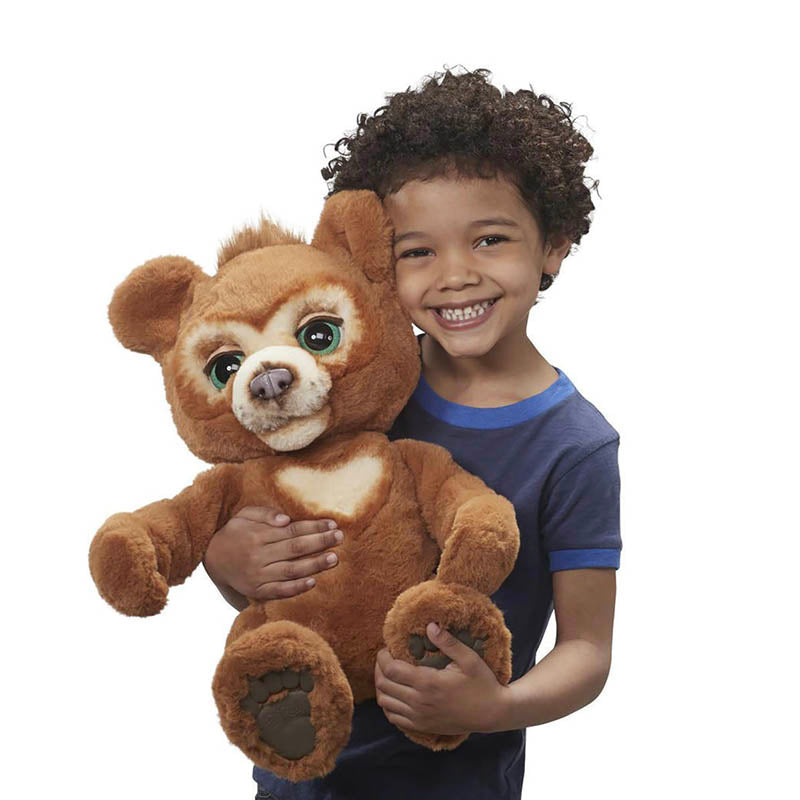 FurReal Cubby the Curious Bear Interactive Plush Toy