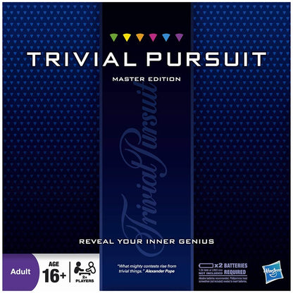 Hasbro Gaming Trivial Pursuit Master Edition Trivia Board Game