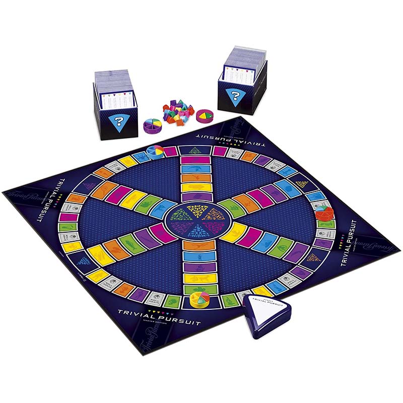 Hasbro Gaming Trivial Pursuit Master Edition Trivia Board Game