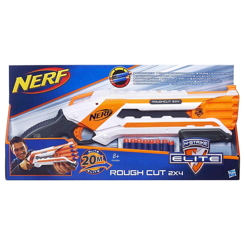 Nerf N-Strike Elite Rough Cut 2X4 Blaster