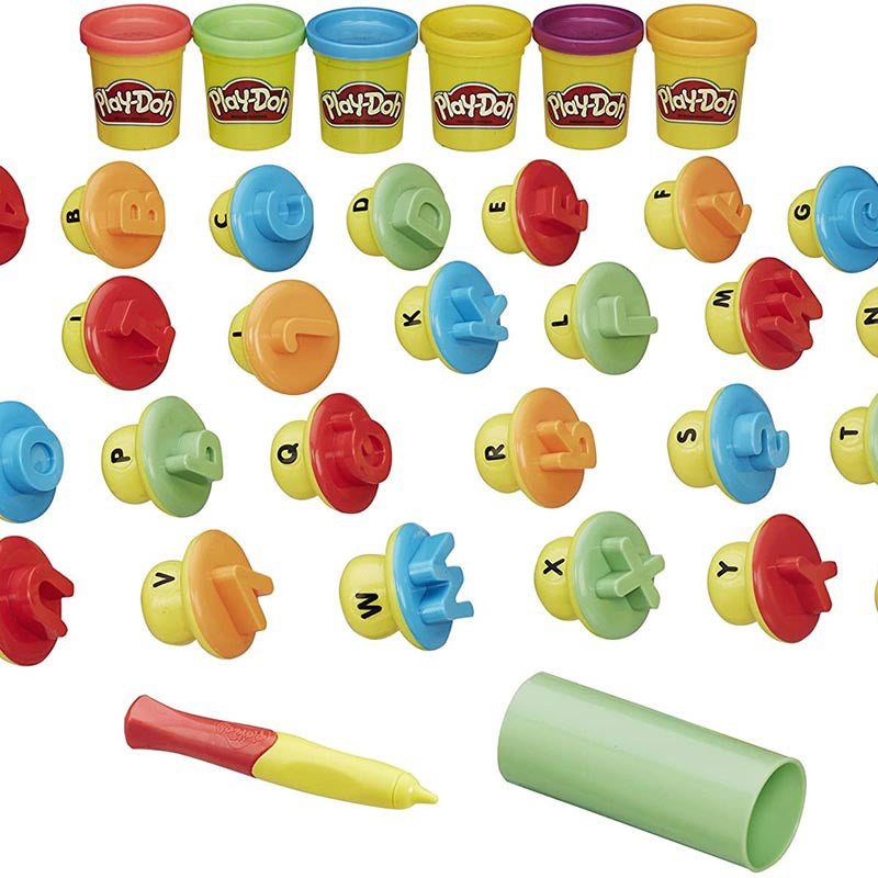 Play-Doh Shape and Learn Letters and Language