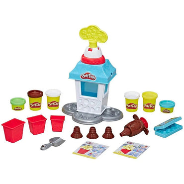 Play-Doh Kitchen Creations Popcorn Party Play Food Set with Six Non-Toxic Pots