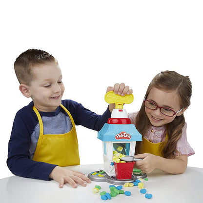 Play-Doh Kitchen Creations Popcorn Party Play Food Set with Six Non-Toxic Pots