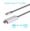 Promate Hdlink-60H Grey A Premium Usb-C To Hdmi Cable.