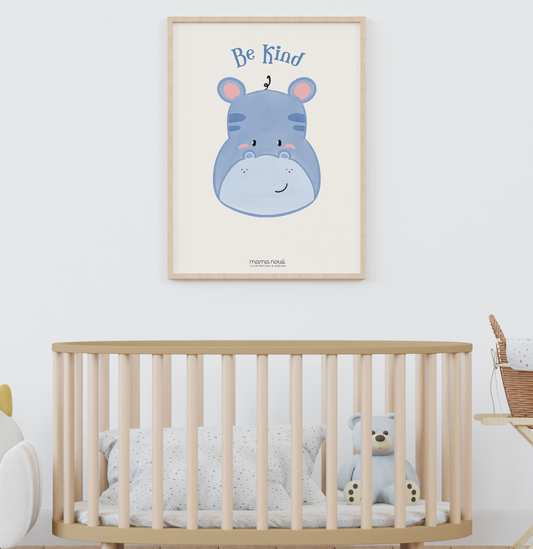 Hippo Print