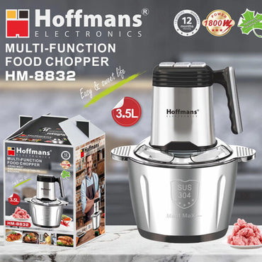 Hoffmans HM-8832, Grinder Food Processor 3.5 L