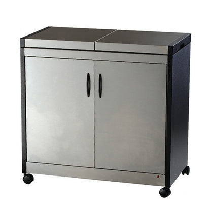 Hostess HL6232BS Connoisseur Trolley Full Doors Stainless Steel