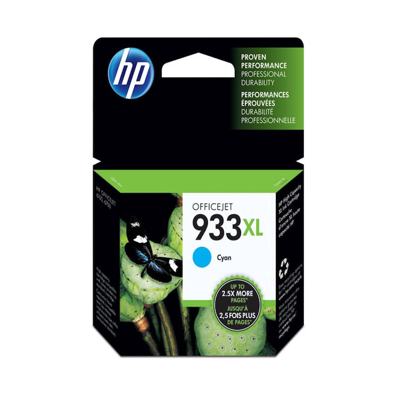 HP CN054AE 933XL High Yield Original Ink Cartridge, Cyan