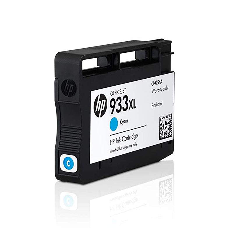 HP CN054AE 933XL High Yield Original Ink Cartridge, Cyan