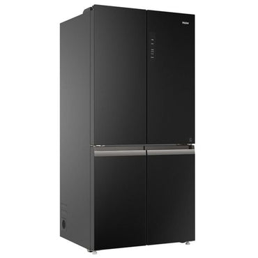 Haier HRF-700BG 4 doors refrigerator 585 Liters Black Glass