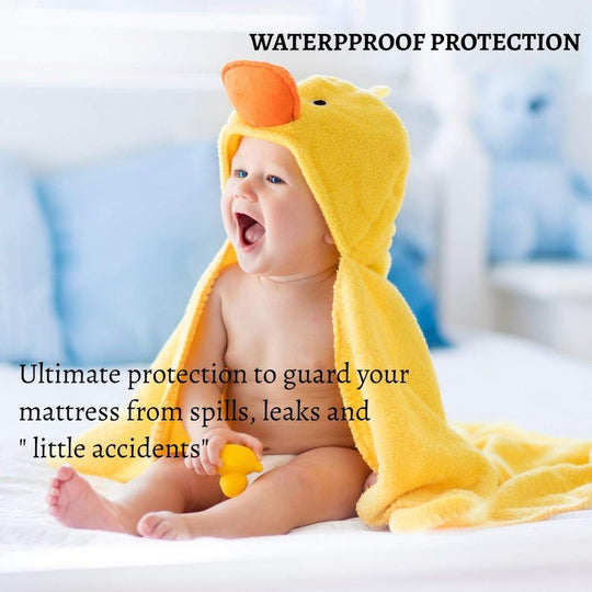 Baby Crib Mattress Protector (Waterproof Baby Crib Bed Pads)