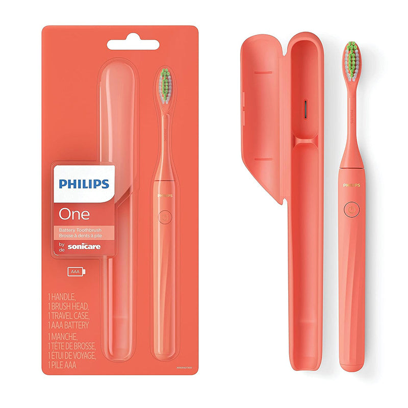 Philips HY1100/01 One by Sonicare Battery Toothbrush Coral