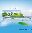 Haier AS12PB3HRA Air conditioner 12,000 BTU INVERTER heat and cool smart + FREE INSTALLATION