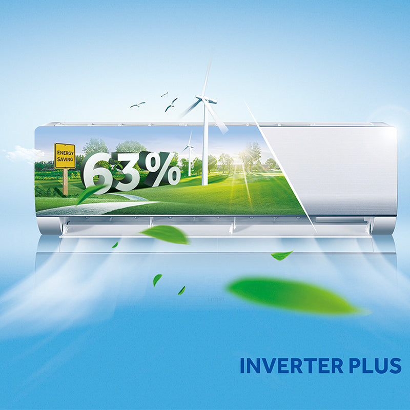 Haier AS12PB3HRA Air conditioner 12,000 BTU INVERTER heat and cool smart + FREE INSTALLATION