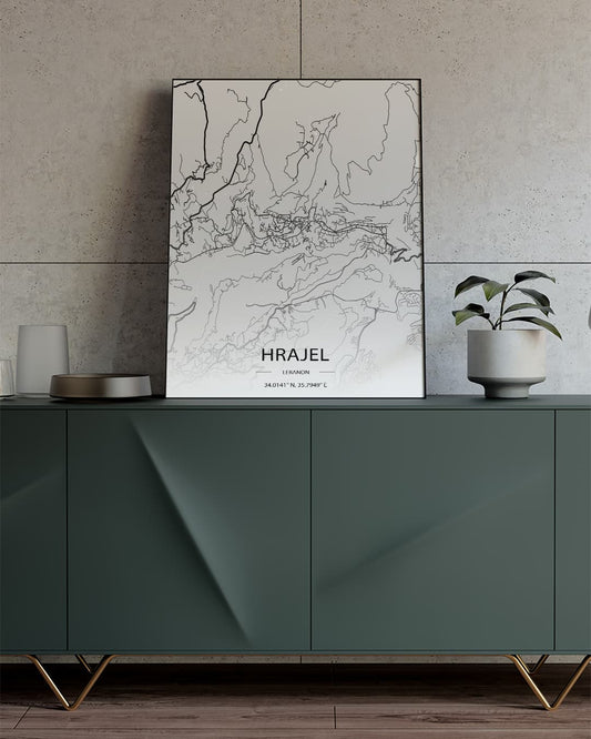 Sook's Hrajel Map Poster