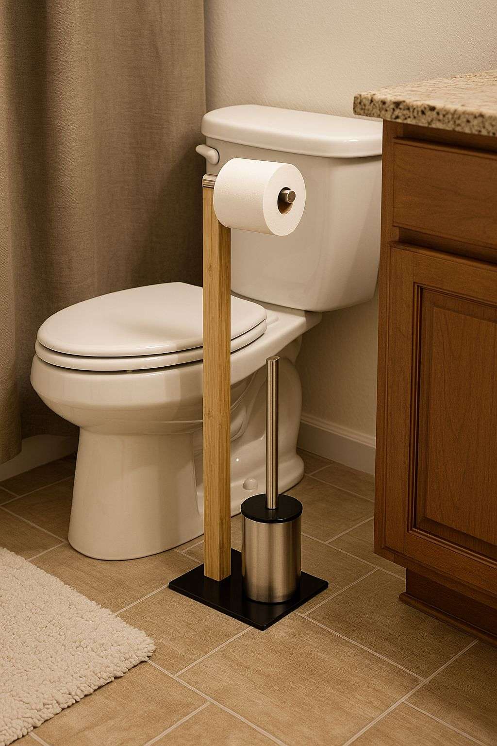 Standing toilet set Tindari By Wenko