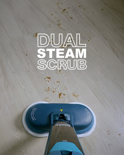 Dual Steam Scrub Rotating Brushes ,1200W