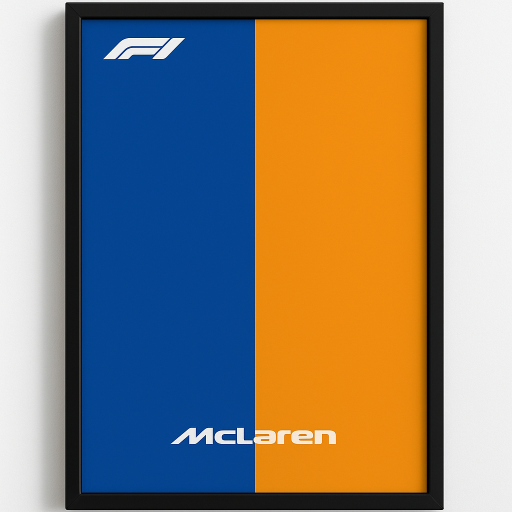 Lego Wall Mount For McLaren Formula 1™ Race Car (42141) (Without Lego Set)