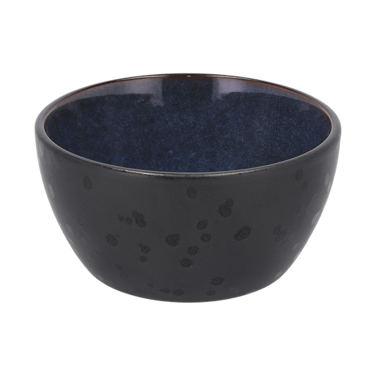 Bowl 12cm Black Dark Blue Bitz (821185)