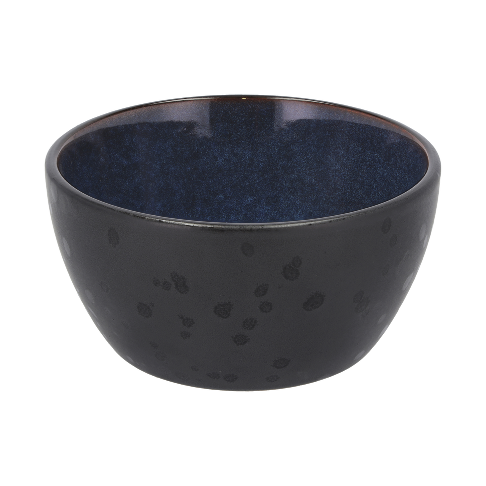 Bowl 12cm Black Dark Blue Bitz (821185)