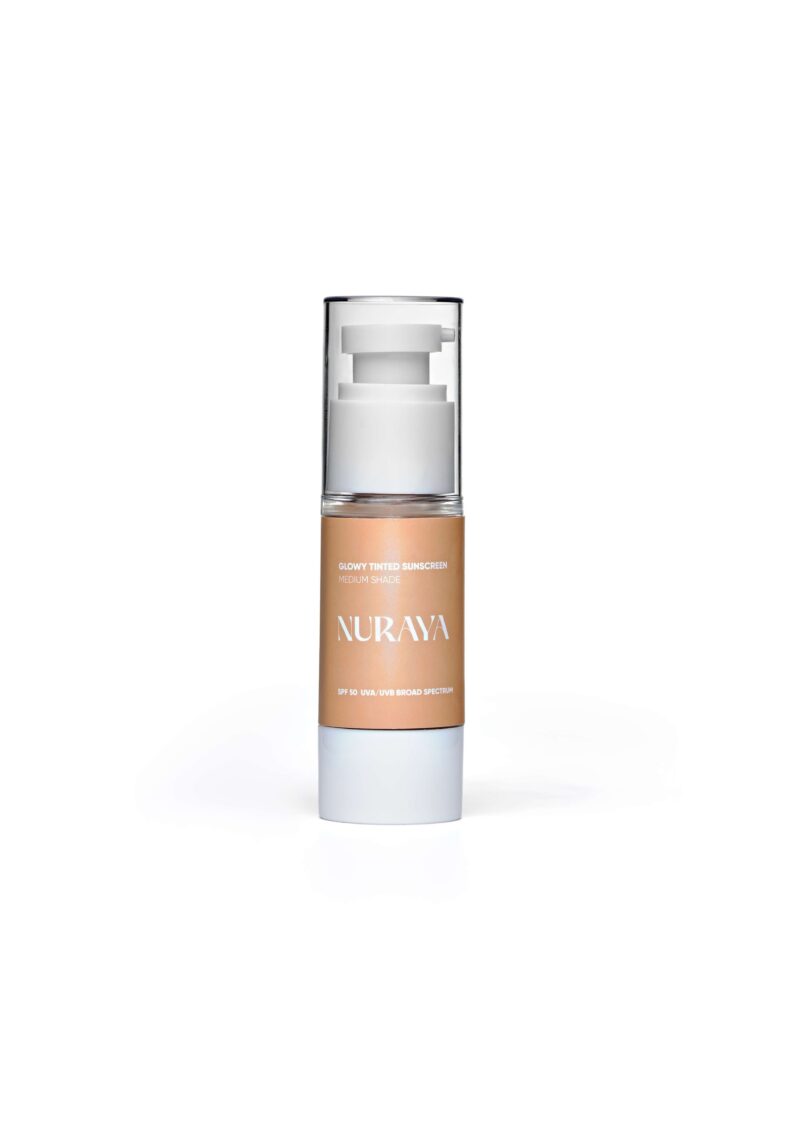 Glowy Tinted Sunscreen – Medium Shade
