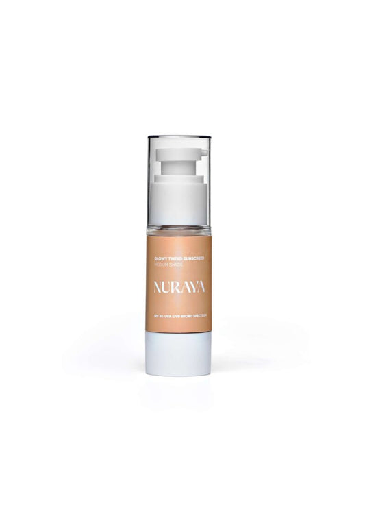 Glowy Tinted Sunscreen – Medium Shade
