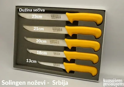 Solingen Butcher Knives – Set of 5 pieces – Made in Germany