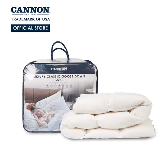 CANNON Luxury Classic Goose Down Quilt Klaptap