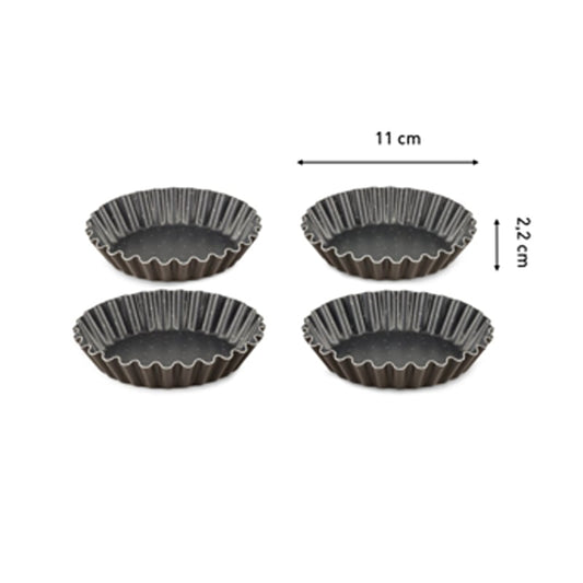 Tefal J5548102 Perfect Bake Set 4 small Tart 11