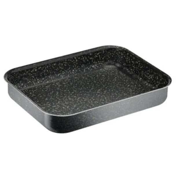 Tefal J5584683 Black Stone Rectangular Oven Dish 22×29