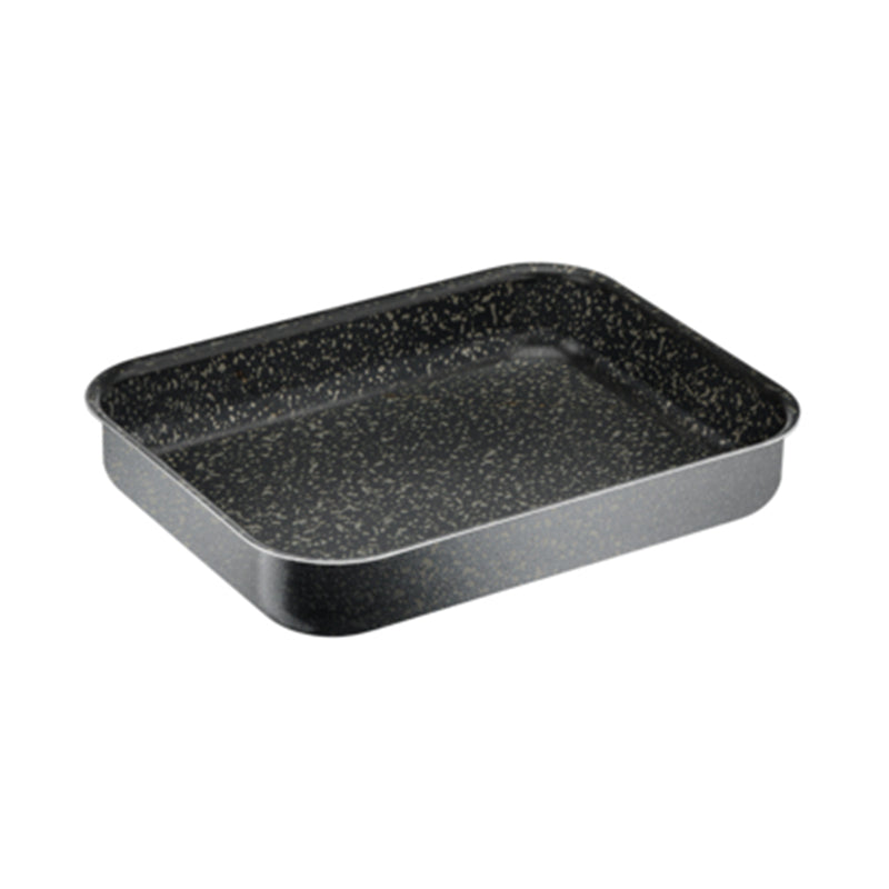 Tefal J5584883 Black Stone Rectangular Oven Dish 27×37