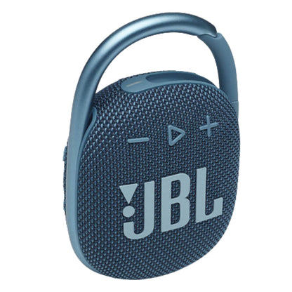 JBL Clip 4 Portable Speaker with Bluetooth, Built-in Battery, Waterproof and Dustproof Blue