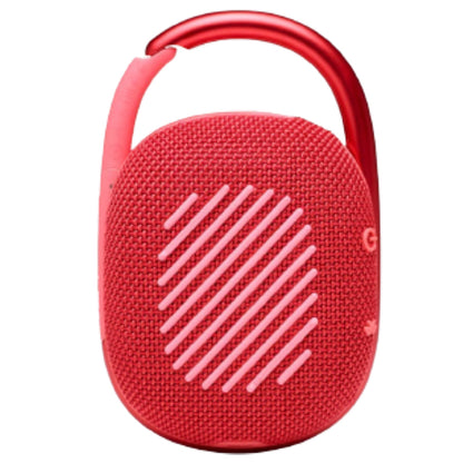 JBL Clip 4 Portable Speaker with Bluetooth, Built-in Battery, Waterproof and Dustproof Red