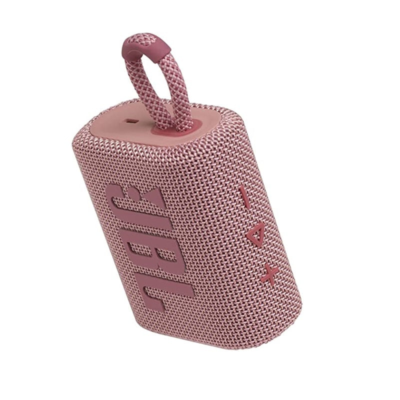 JBL Go 3 Portable Waterproof Speaker Pink