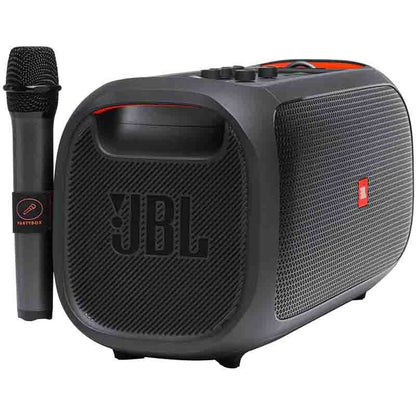 JBL PartyBox On The Go Portable Karaoke Party Speaker with Wireless Microphone