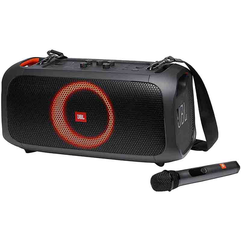 JBL PartyBox On The Go Portable Karaoke Party Speaker with Wireless Microphone