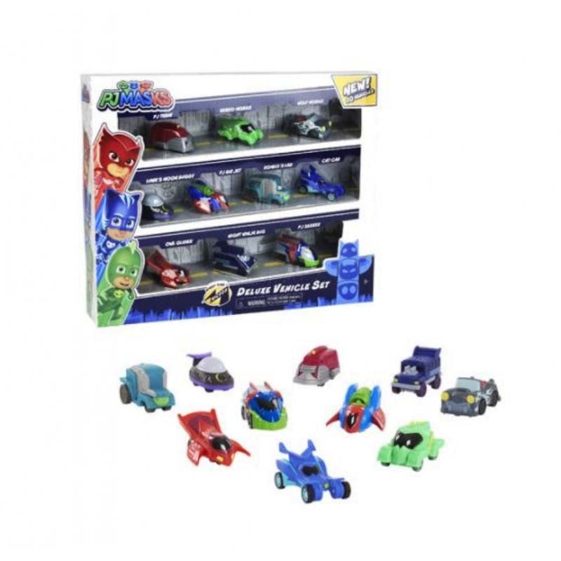 Pjmasks 95786 Pj Masks Night Time Micros Deluxe Vehicle Set S21 JP-95785