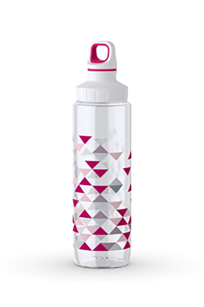 Tefal K3172112 Drink2Go Tritan – Decor Triangle  0,7L Screw Lid