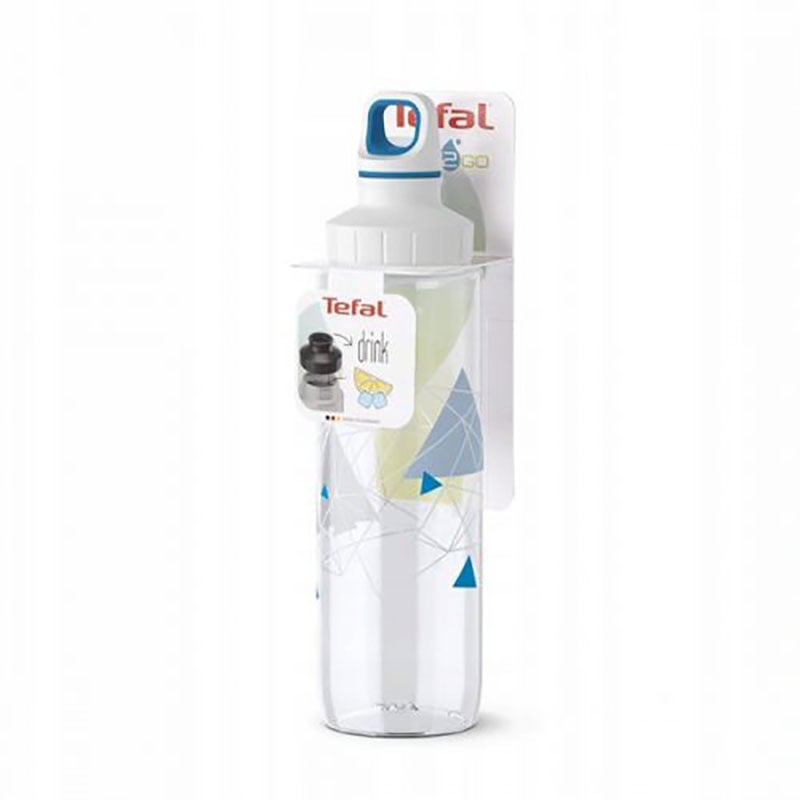 Tefal K3172212 Drink2Go Tritan – Decor Geometry 0,7L Screw Lid