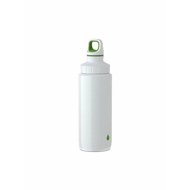 Tefal K3194412 Drink2Go Light Steel- Drop Green 0,6L White Screw Lid