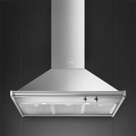 Smeg KD90HXE Wall Hood 90cm Stainless Steel