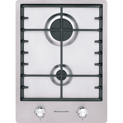 KitchenAid KHDD2 38510 Domino Gas Hob 38cm Stainless Steel