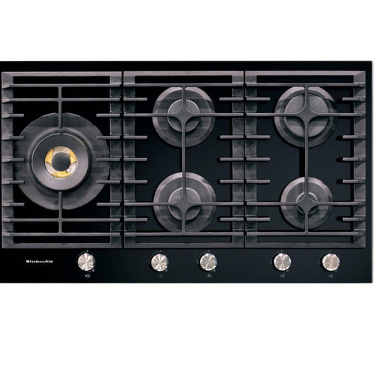 KitchenAid KHGD586510 Gas Hob 5 Burners 86cm Black