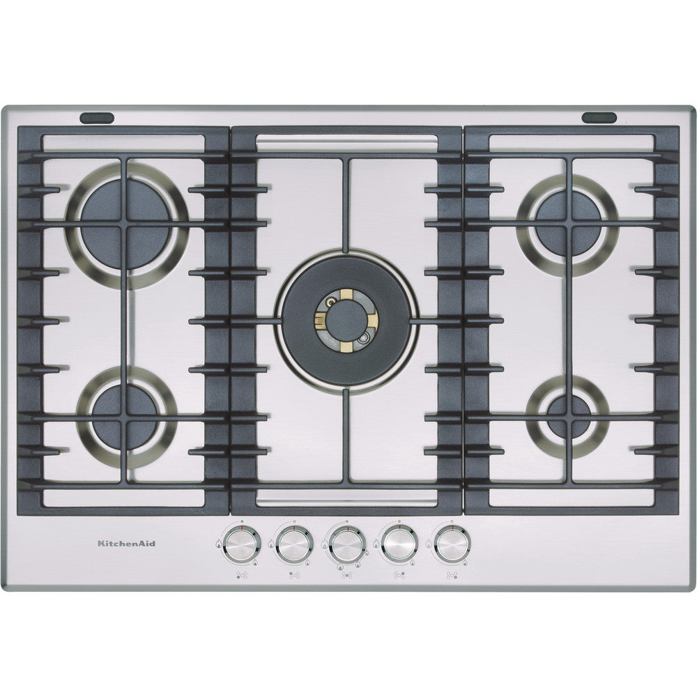 KitchenAid KHMP5 77510 Gas Hob 77cm Stainless Steel