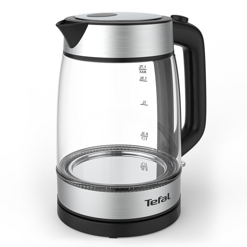 Tefal KI700827 Kettle inox glass, 1.7 L, 2200W