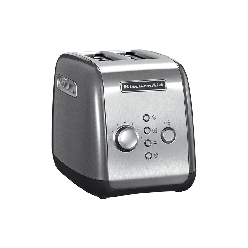 KitchenAid 5KMT221ECU Toaster 2 Slice Automatic Contour Silver